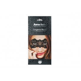 Черная ажурная маска Lingerie Mask